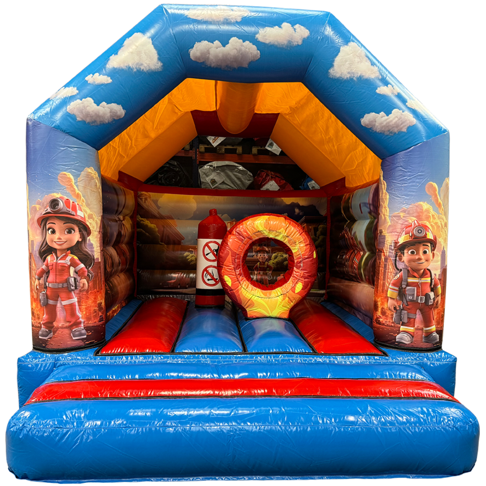 Aframe Midi Fire Department with obstacles