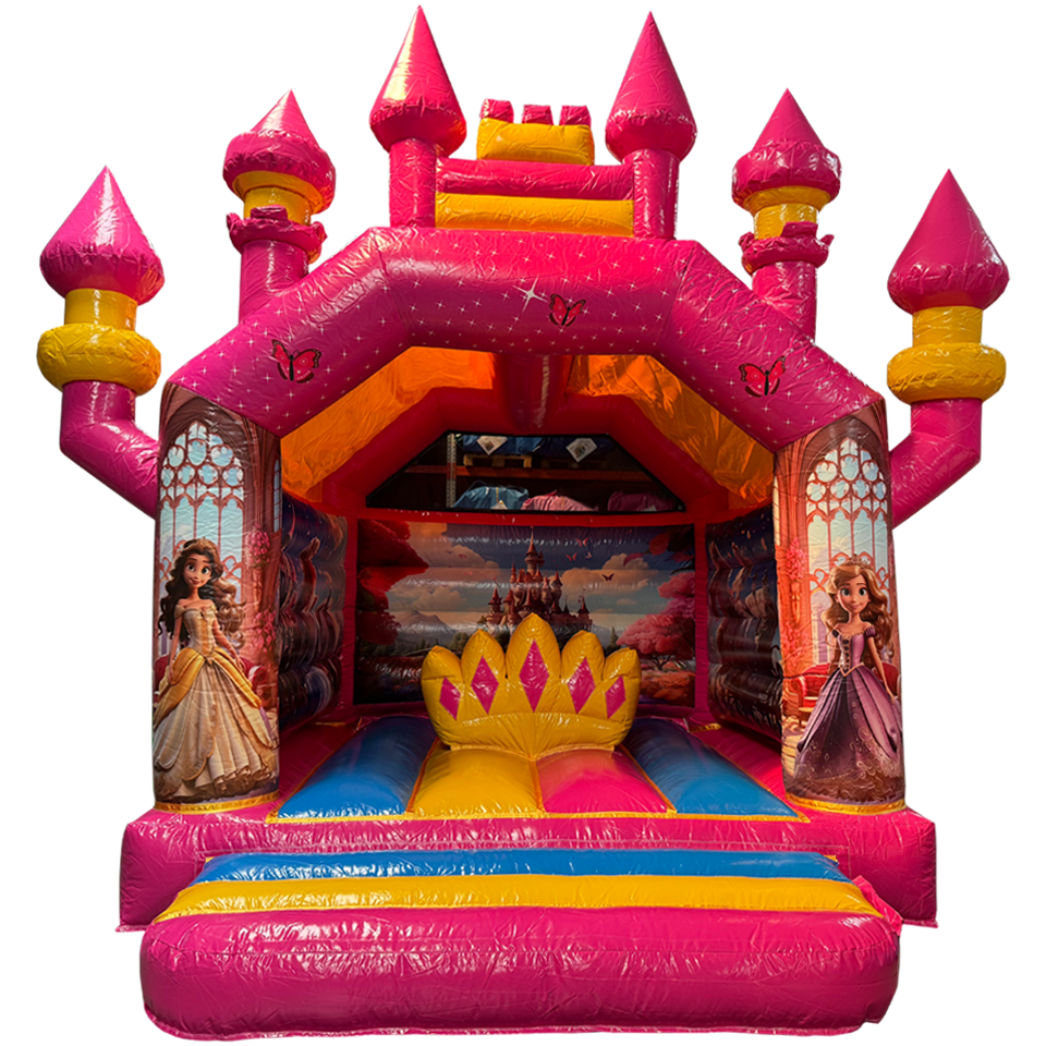 Aframe Midi Princess Castle with obstacles
