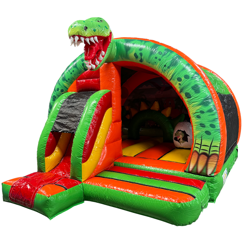 Arch Midi 3D Trex Inflatable With Obstacles