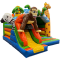 Gorilla inflatable with obstacles