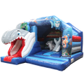 Combo Midi 3D Shark With Obstacles Inflatable