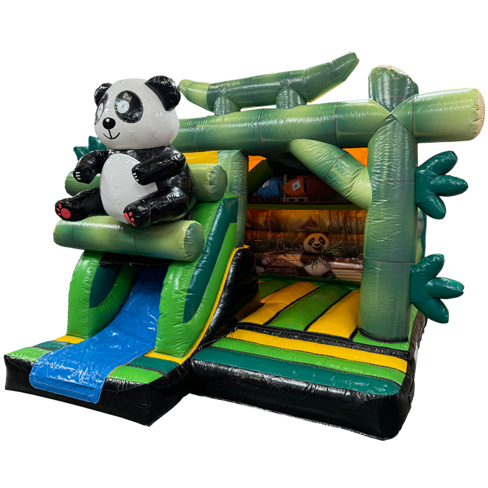 Combo midi 3d Panda bouncy castle