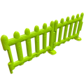 Plastic Fences Green