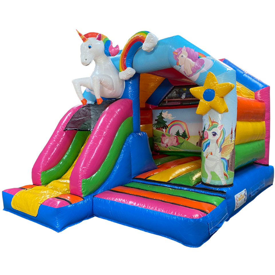 Combo Mini 3D Unicorn Inflatable