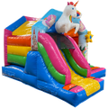 Combo Mini 3D Unicorn Inflatable Side