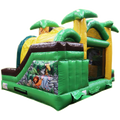 JUNGLE BOUNCER WITH 2 SLIDES
