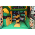 JUNGLE BOUNCER WITH 2 SLIDES