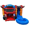 Multiplay Fire Truck Inflatable