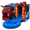 Multiplay Mini Fire Truck Inflatable